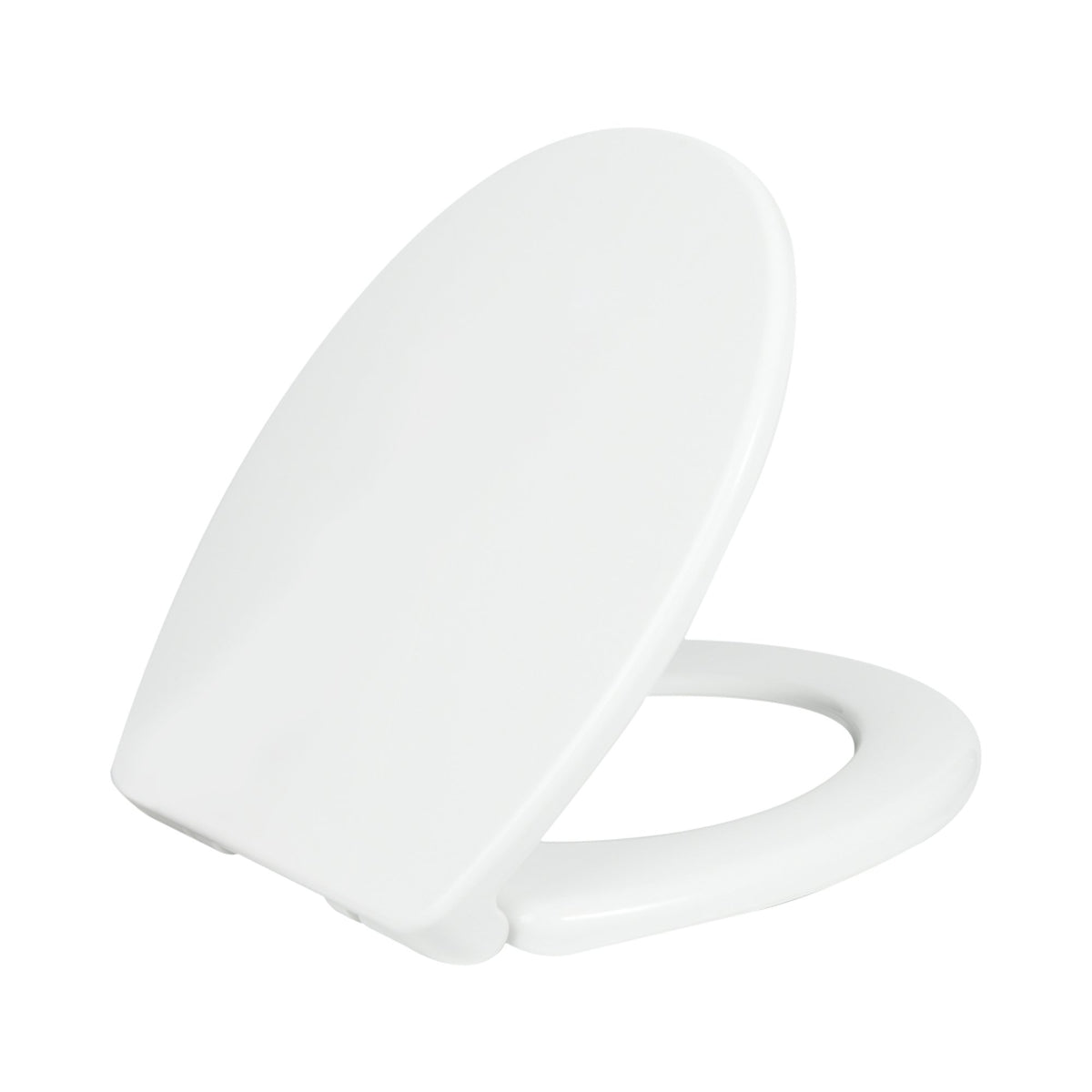 Heated Toilet Seat Cover Bathroom D Shape Soft Close Easy Install