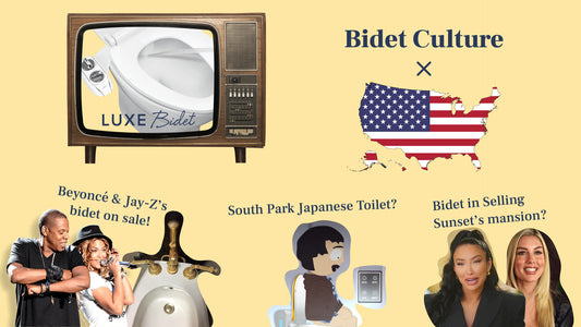 Bidet Culture On The Rise? Why You Keep Seeing Bidets on TV - LUXE Bidet