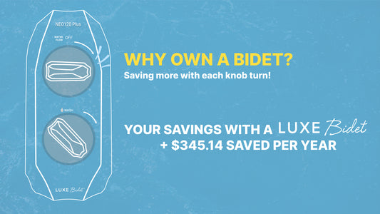 Do You Save on Toilet Paper With a Bidet? - LUXE Bidet