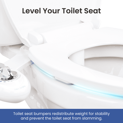 LUXE Toilet Seat Bumpers