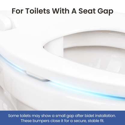 LUXE Toilet Seat Bumpers