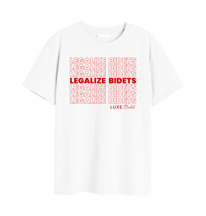 LUXE Bidet "LEGALIZE BIDETS" T-Shirt