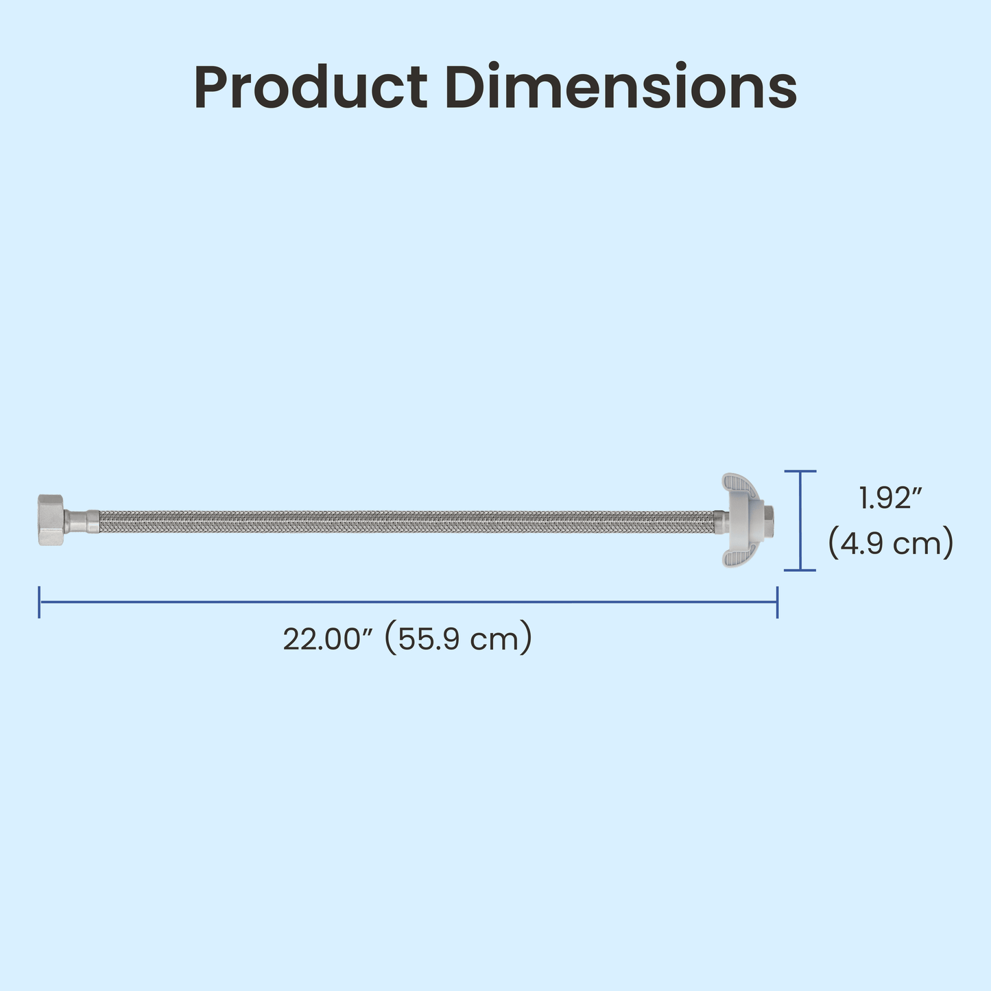 Metal Cold Water Bidet Hoses