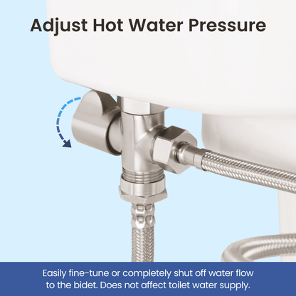 NEO Bidet: Shut-off T-Adapters