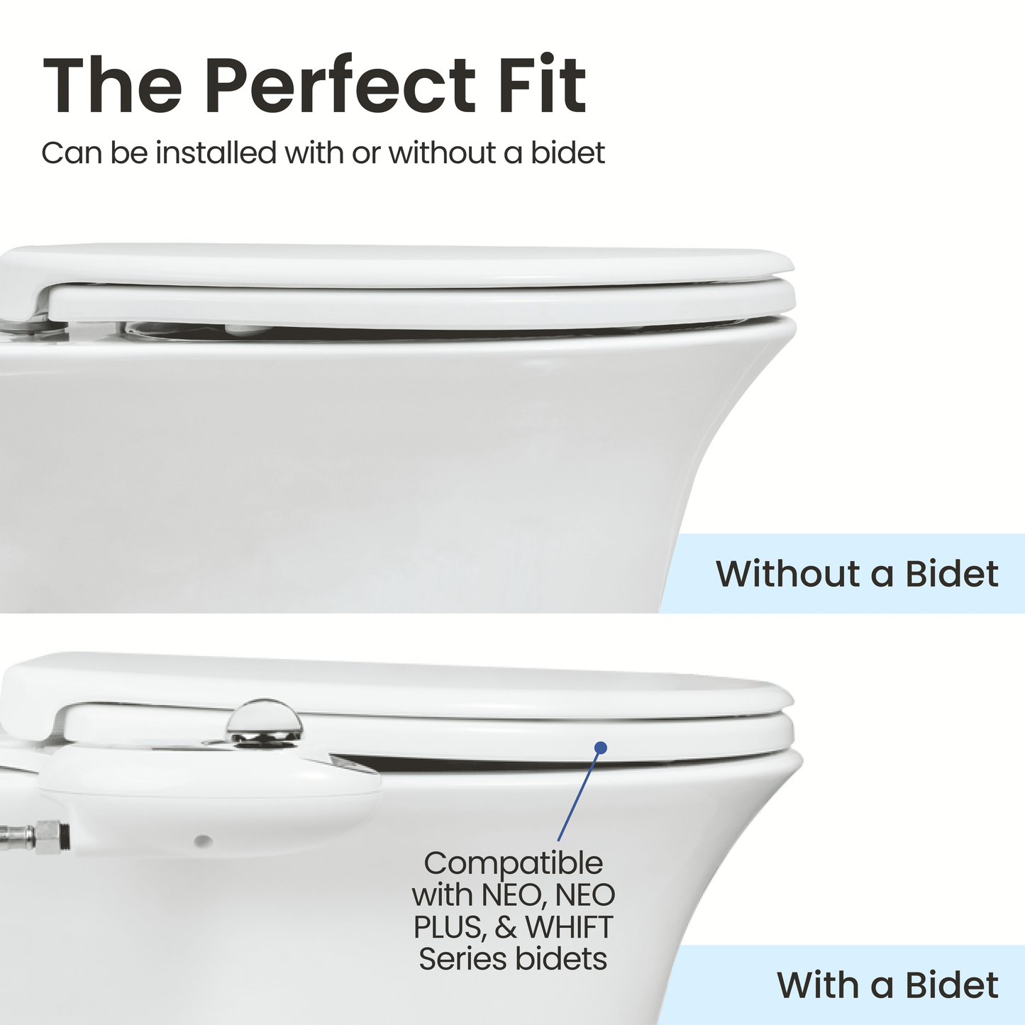 LUXE Comfort Fit Toilet Seat