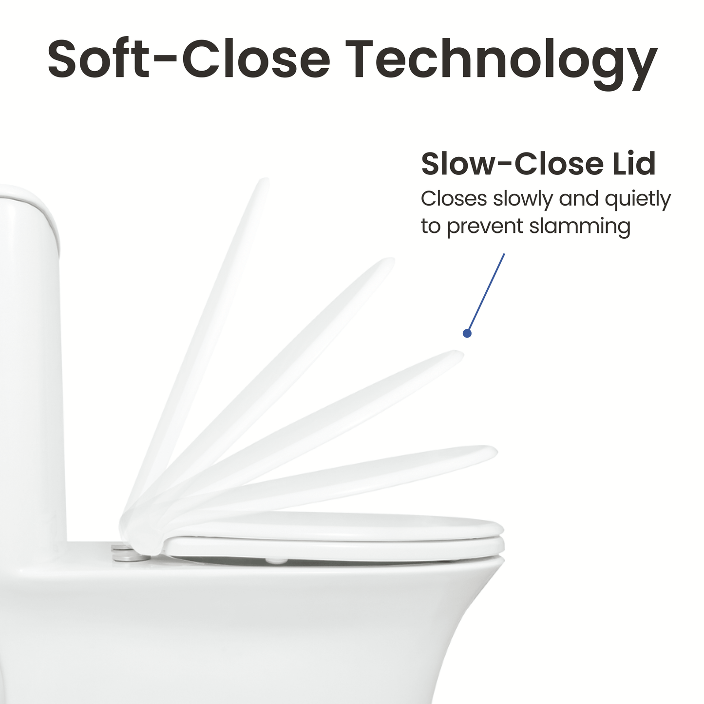 LUXE Comfort Fit Toilet Seat
