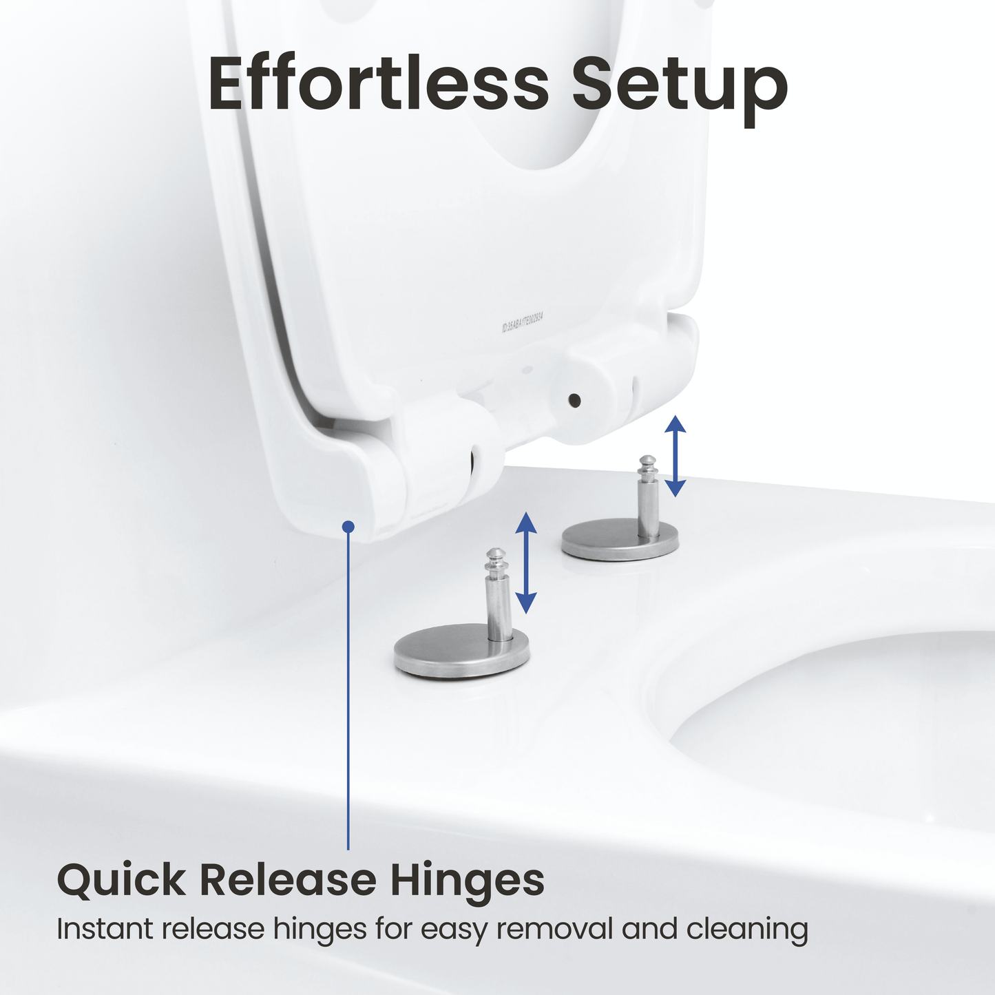 LUXE Comfort Fit Toilet Seat