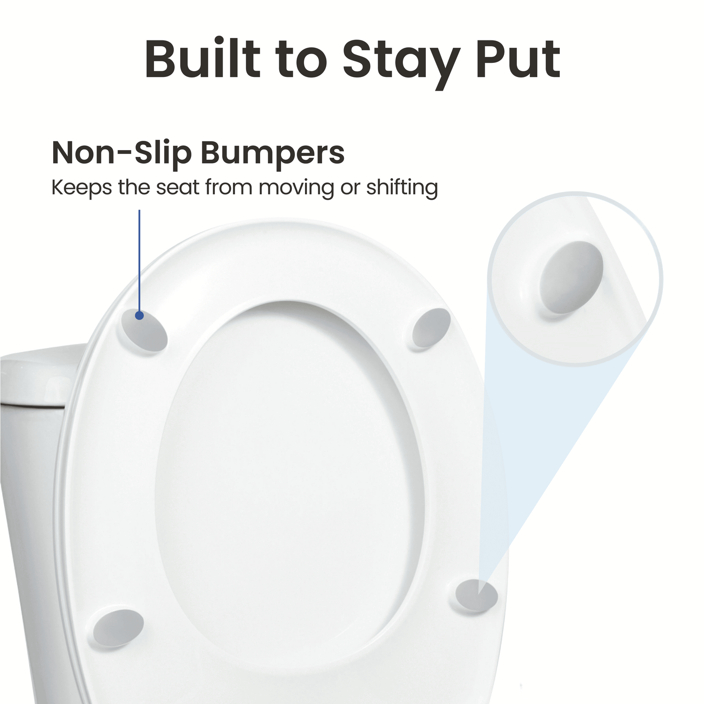 LUXE Comfort Fit Toilet Seat