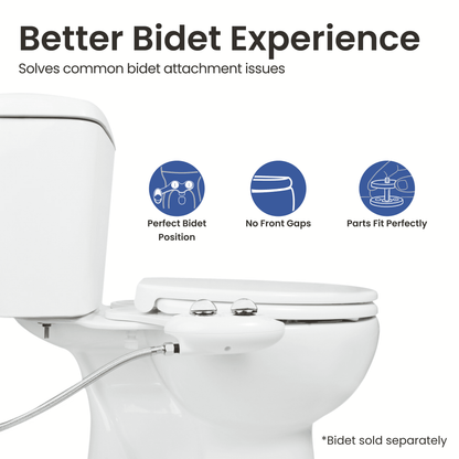 LUXE Comfort Fit Toilet Seat