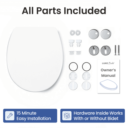 LUXE Comfort Fit Toilet Seat