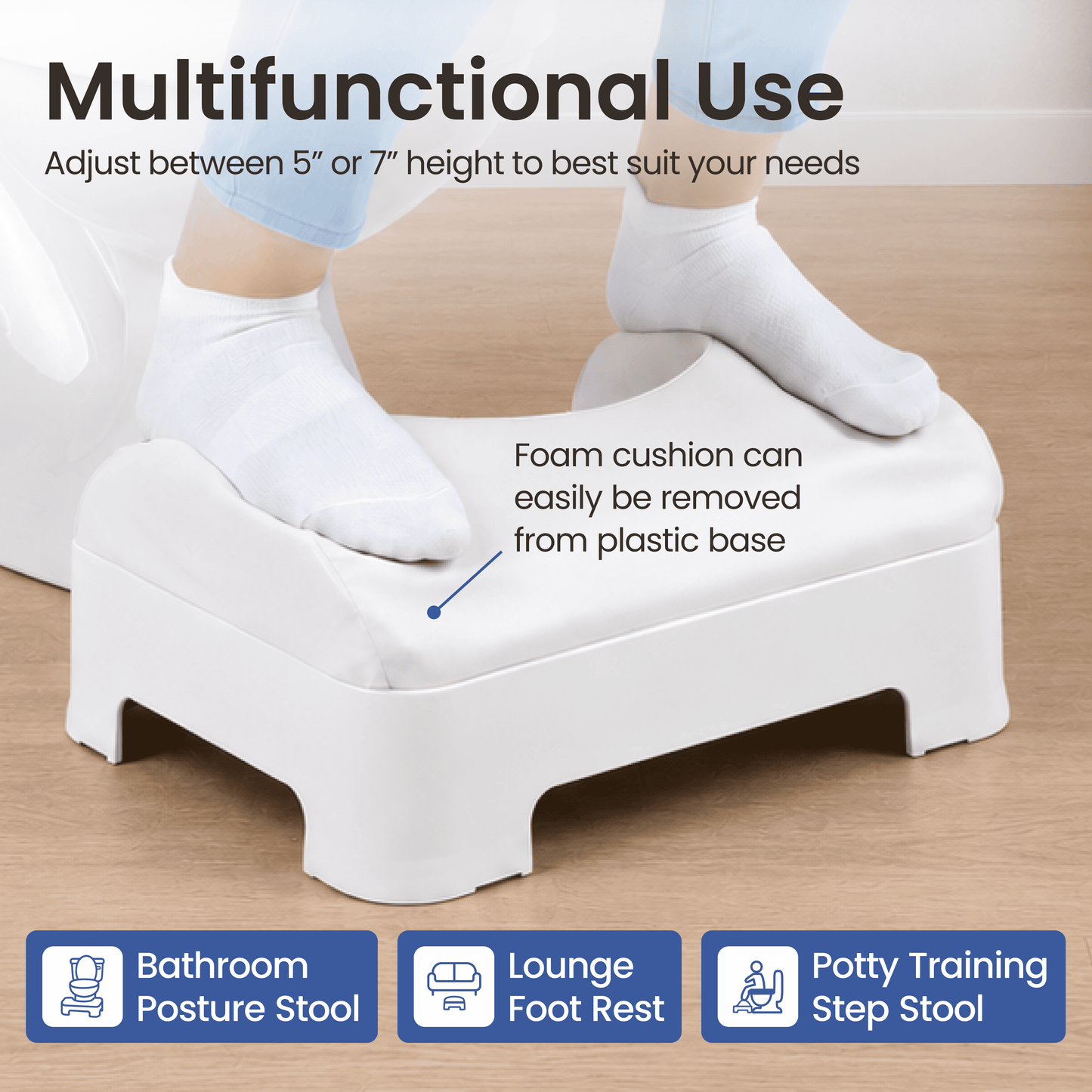 Footstool & Separately Sold Covers
