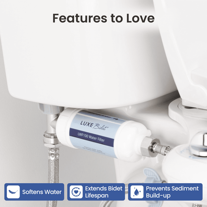 LUXE Bidet 4-in-1 Filtration Water Filter