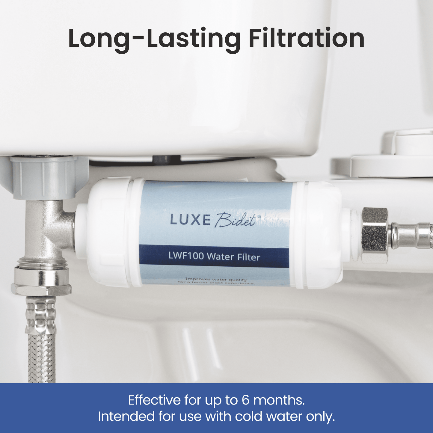 LUXE Bidet 4-in-1 Filtration Water Filter