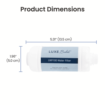 LUXE Bidet 4-in-1 Filtration Water Filter