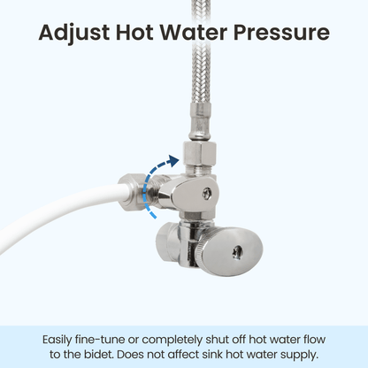 NEO Bidet: Shut-off T-Adapters
