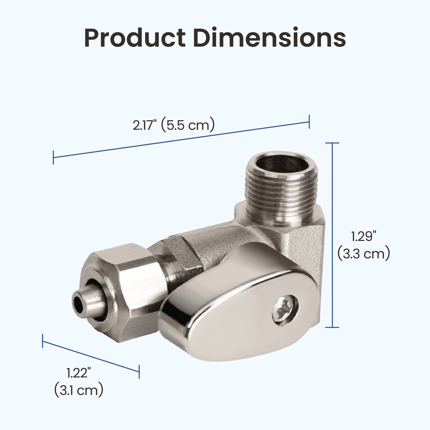Shut-off T-Adapters