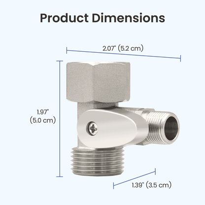 Shut-off T-Adapters