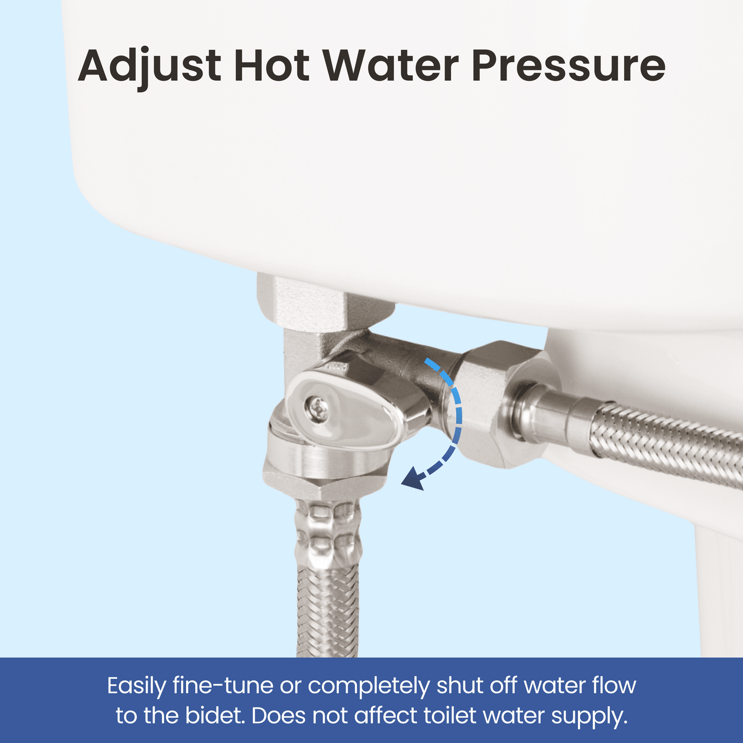 NEO Bidet: Shut-off T-Adapters