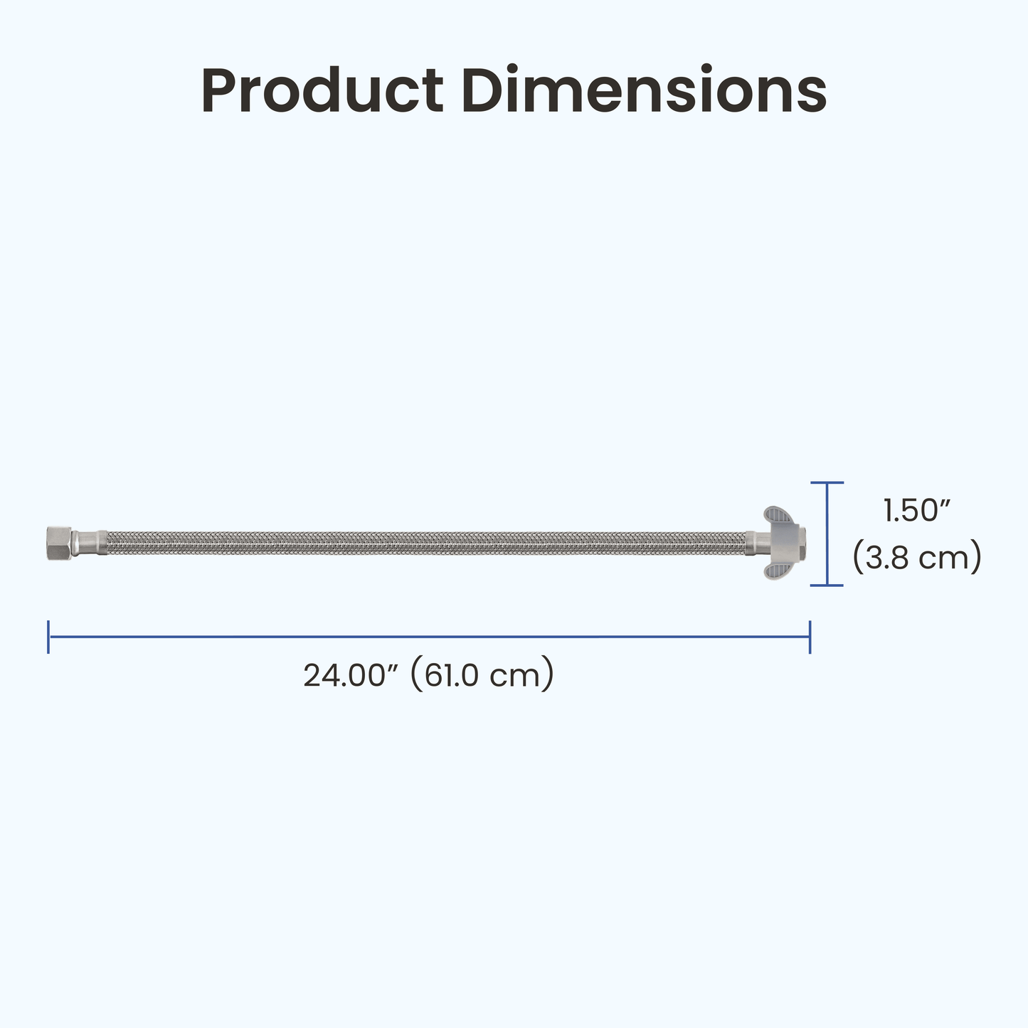 Metal Cold Water Bidet Hoses