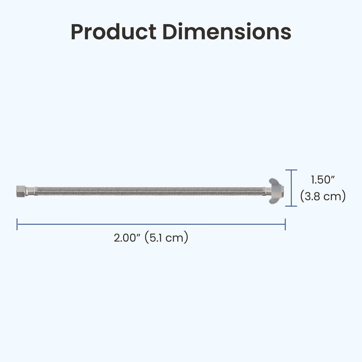 Metal Cold Water Bidet Hoses