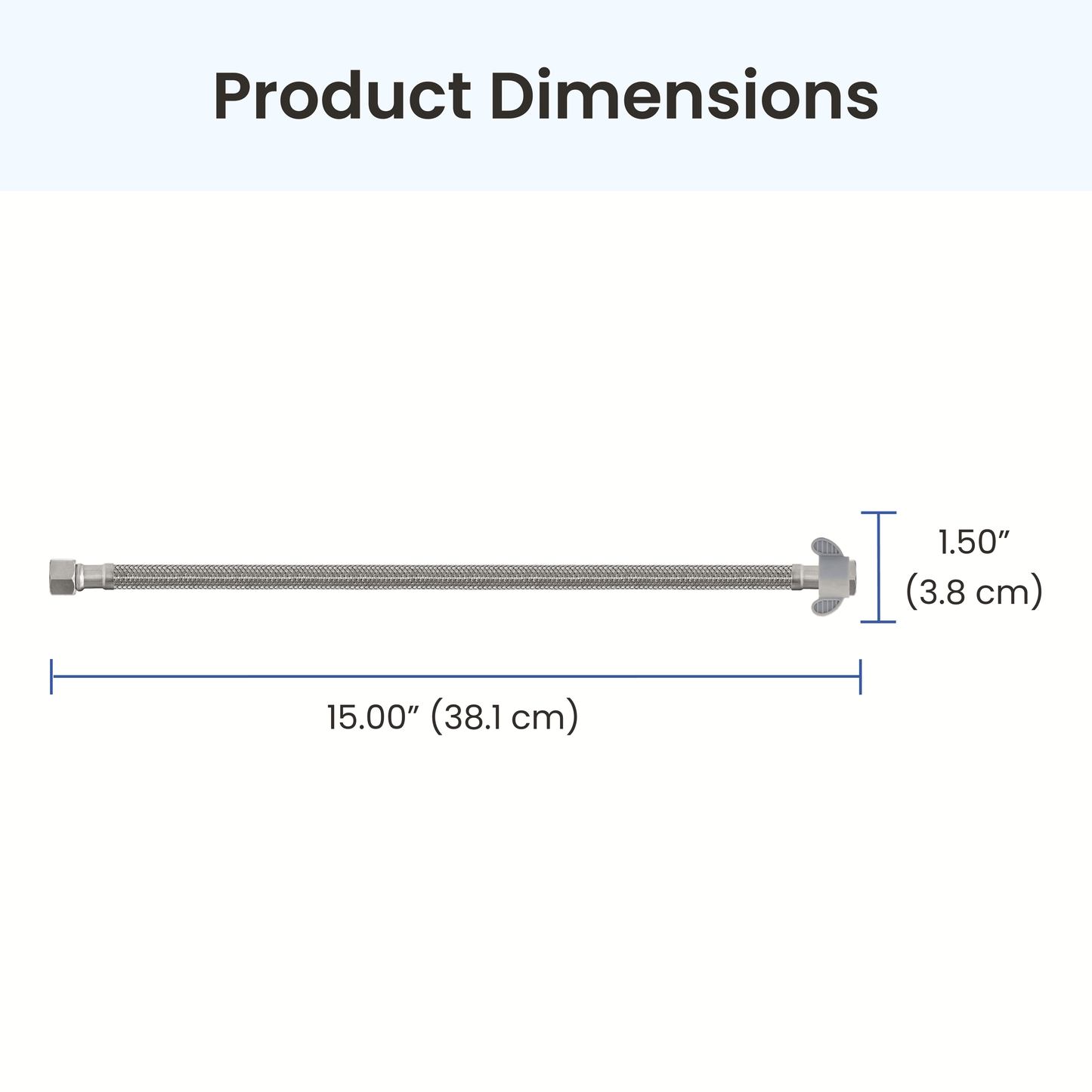 Metal Cold Water Bidet Hoses