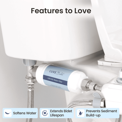 LUXE Bidet 4-in-1 Filtration Water Filter