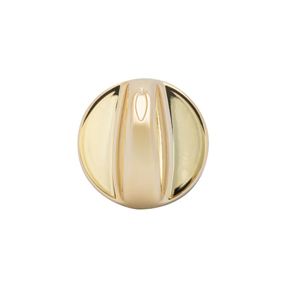 Neo Series: Knobs & Levers - Gold Pressure or Mode Knob, Top View, compatible with NEO models: 120, 185, and 320