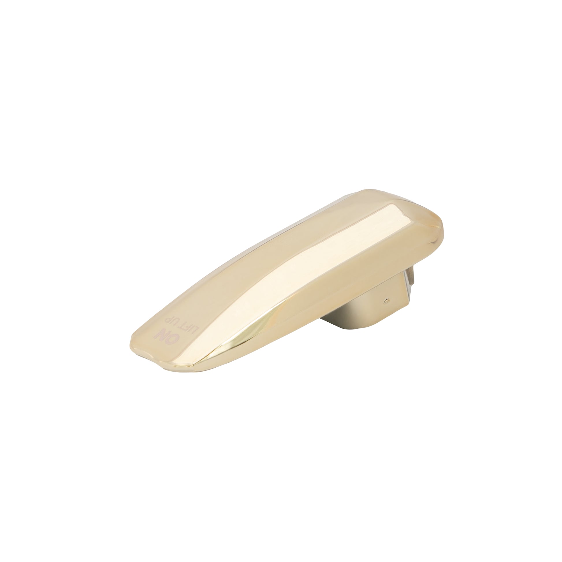 Neo Plus Series: Knobs & Levers - Gold Lever, 3/4 View, compatible with NEO Plus model 320