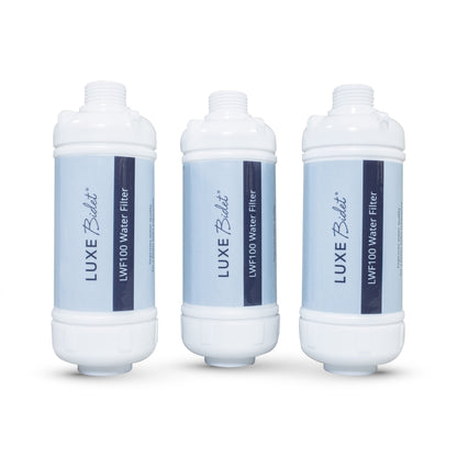 LUXE Bidet 4-in-1 Filtration Water Filter, 3-Pack