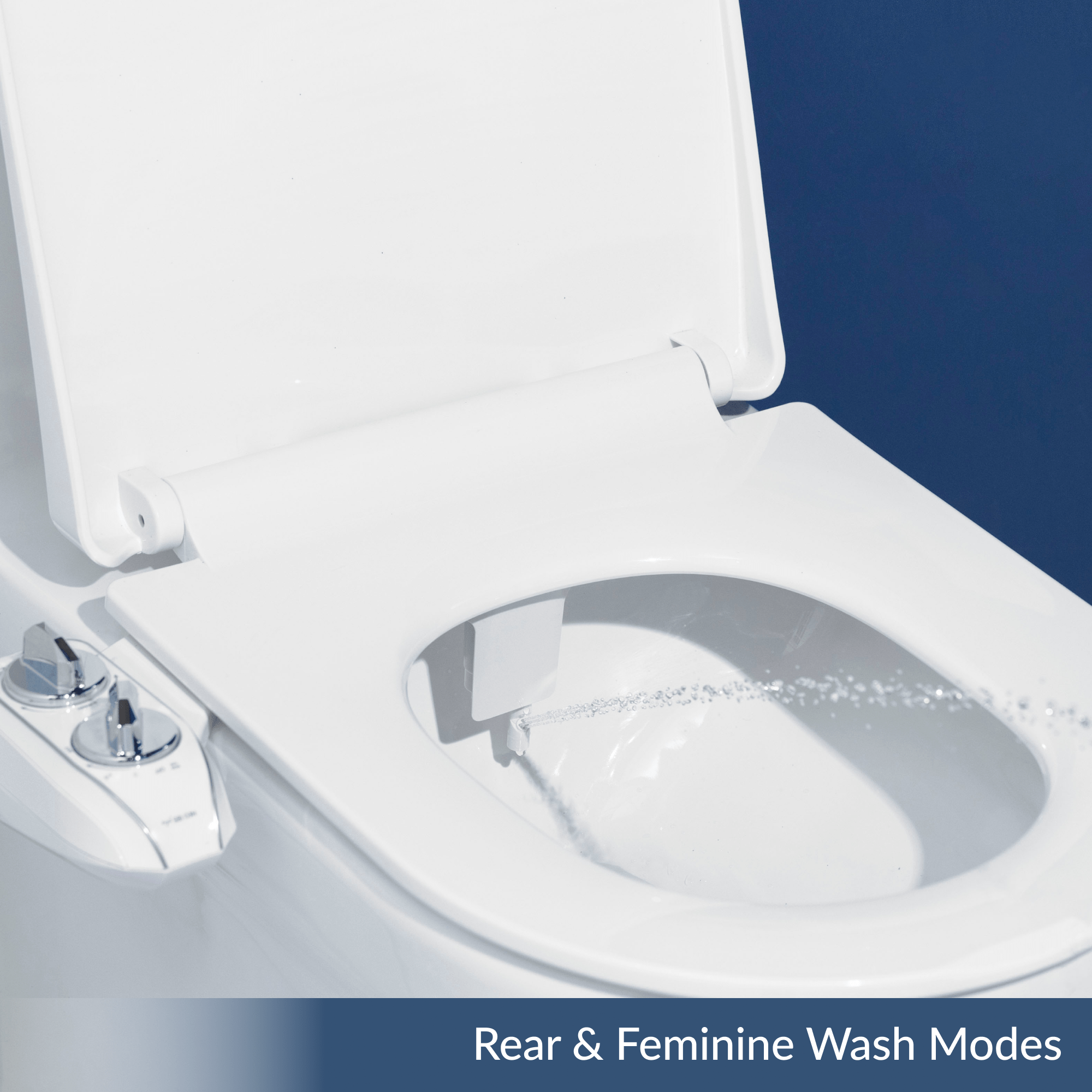 185 LUXE Bidet models include a Rear and Feminine Wash Mode