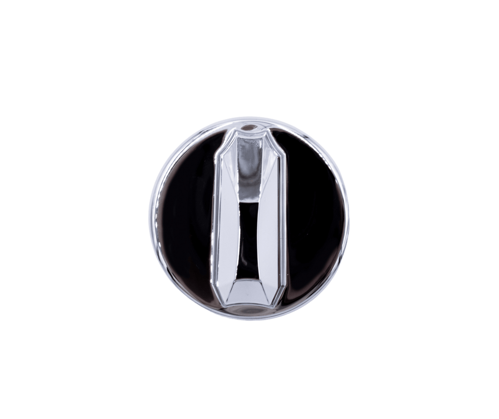 NEO Plus Series: Knobs & Levers - Chrome Knob, Top View, compatible with NEO Plus models: 120, 185, and 320